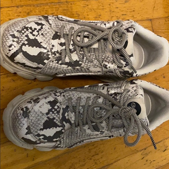 Free people chunky vintage look sneakers - Picture 4 of 4